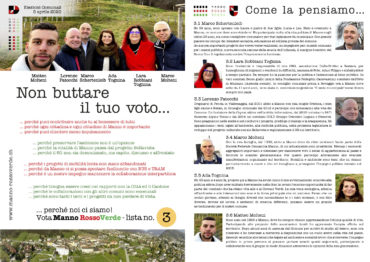 I candidati MRV si presentano